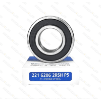 Підшипник 6206 2RSH P5 NBR ★ Розміри: 30/62/16