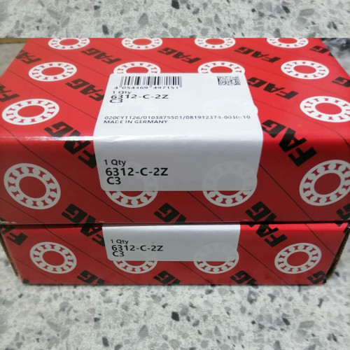 Подшипник 6312 -C-2Z-C3 (-2Z-C3) FAG ★ Размеры: 60/130/31