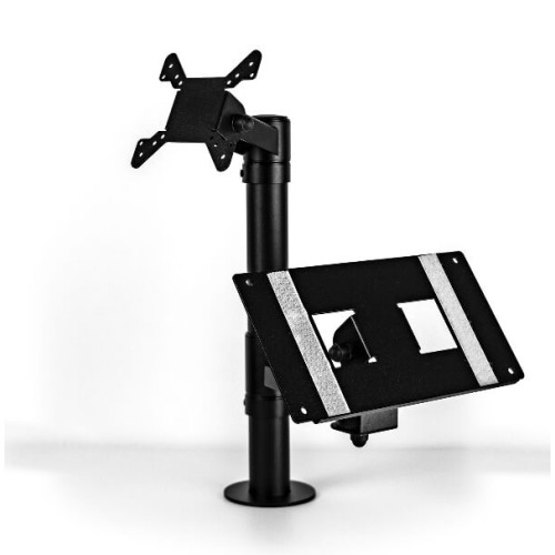 Ергономічна касова стійка LEOS MON-250 KEYS-A-200 ДЛЯ POS ОБЛАДНАННЯ