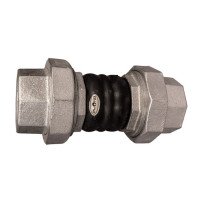 Гумовий компенсатор муфтовий Ду15 CMO VALVES