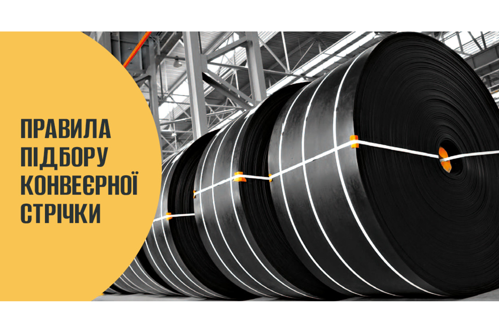 Как выбрать конвейерную ленту