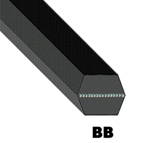 Двосторонній ремінь BB116 Optibelt